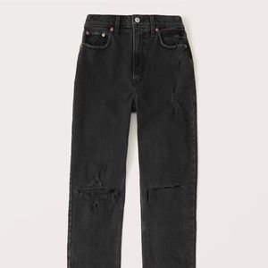 Abercrombie Ultra High Rise 90s Straight Jean - 4R